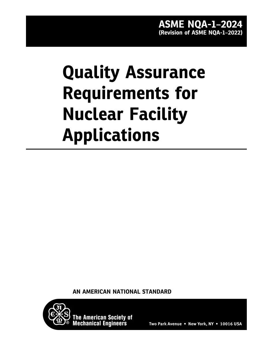 ASME NQA-1-2024