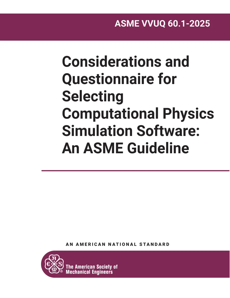 ASME VVUQ 60.1-2025