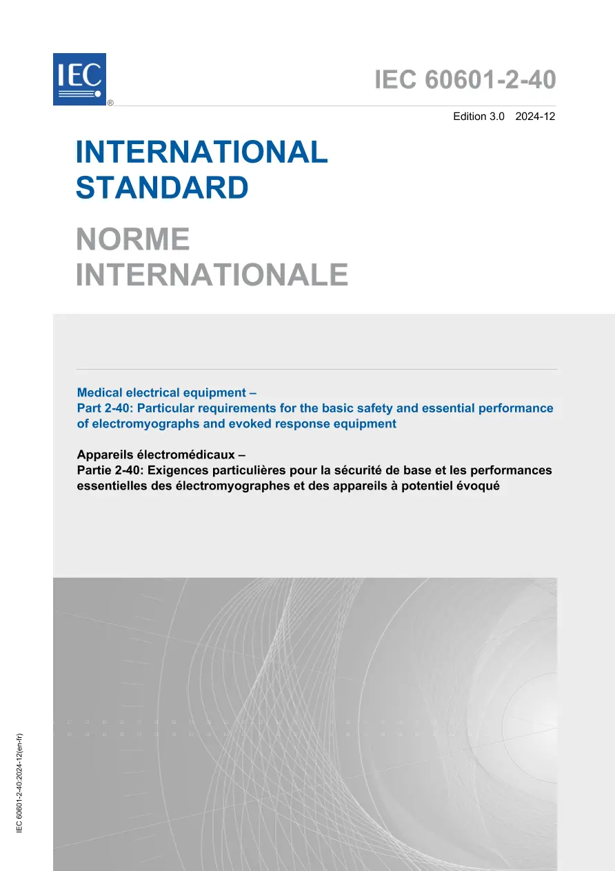 IEC 60601-2-40 Ed. 3.0 b:2024