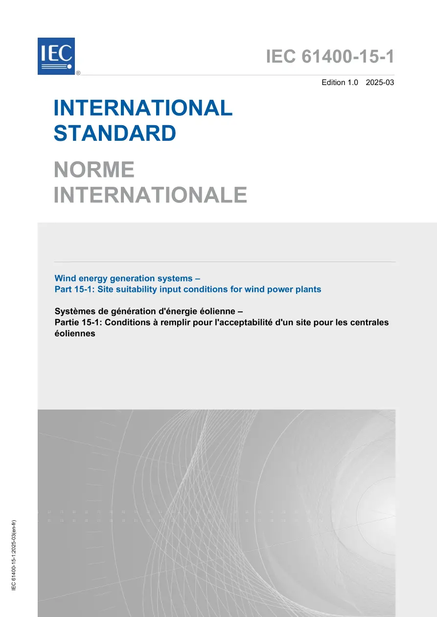 IEC 61400-15-1 Ed. 1.0 b:2025