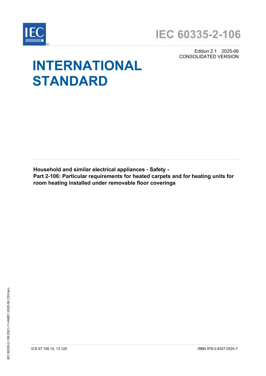 IEC 60335-2-106 Ed. 2.1 en:2025