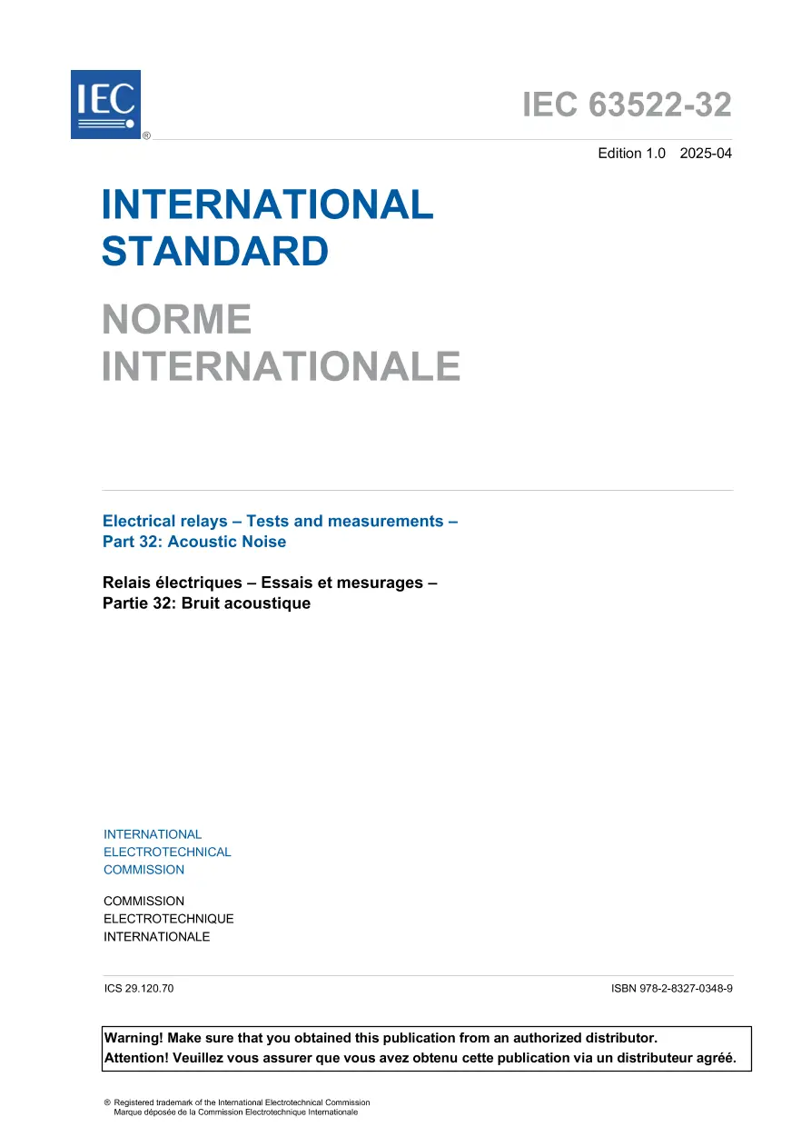 IEC 63522-32 Ed. 1.0 b:2025