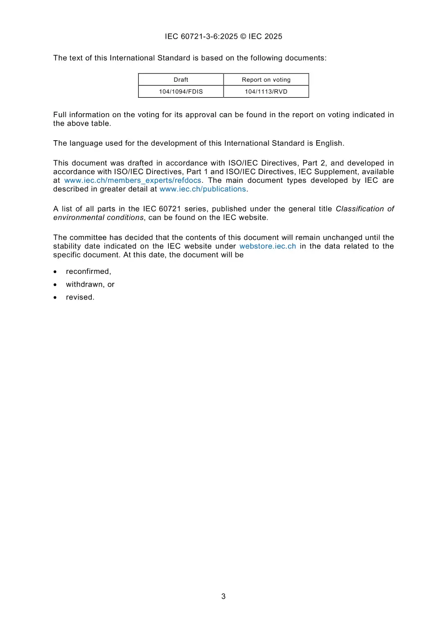 IEC 60721-3-6 Ed. 2.0 en:2025