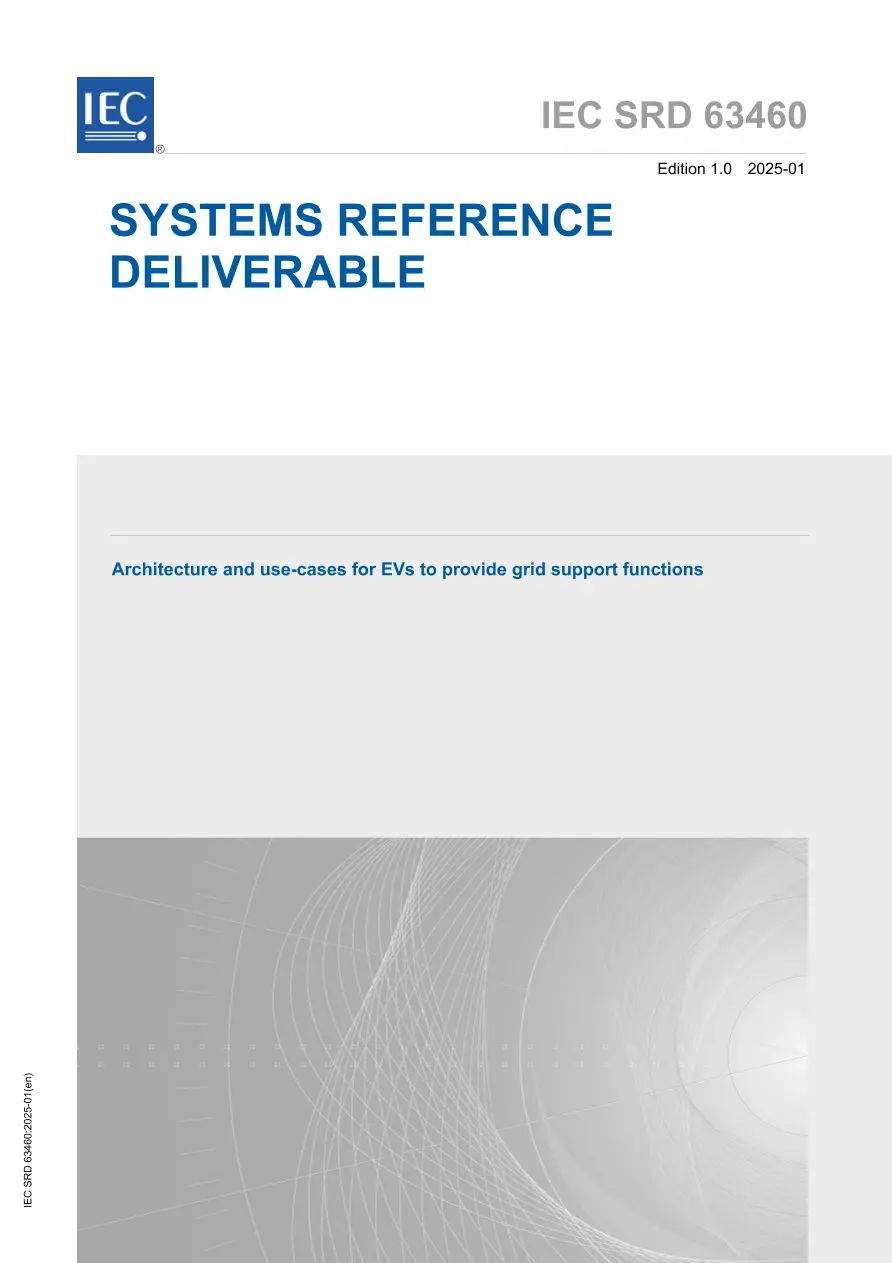 IEC /SRD 63460 Ed. 1.0 en:2025