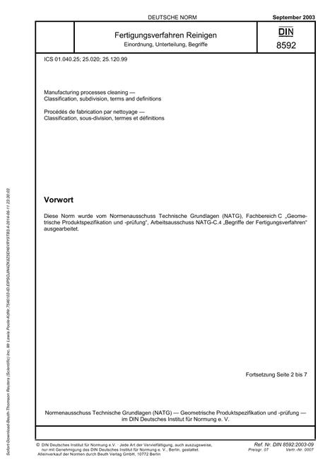 DIN 8592