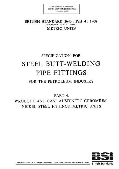 BS 1640-4:1968