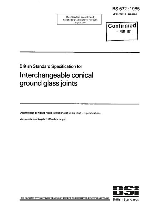 BS 572:1985
