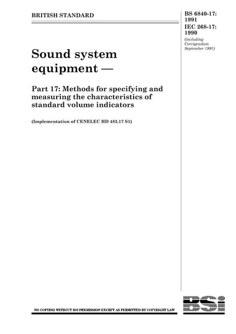 BS 6840-17:1991