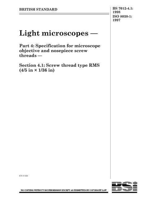 BS 7012-4.1:1998