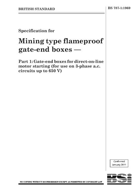 BS 787-1:1969