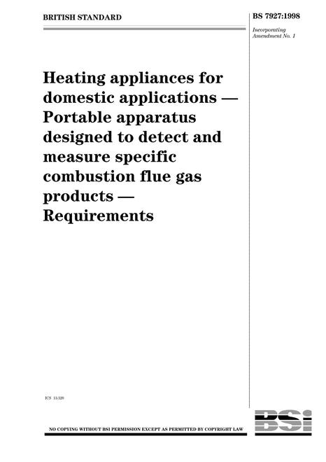 BS 7927:1998