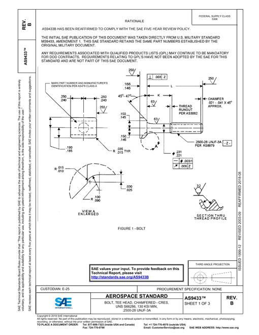 SAE AS9433B