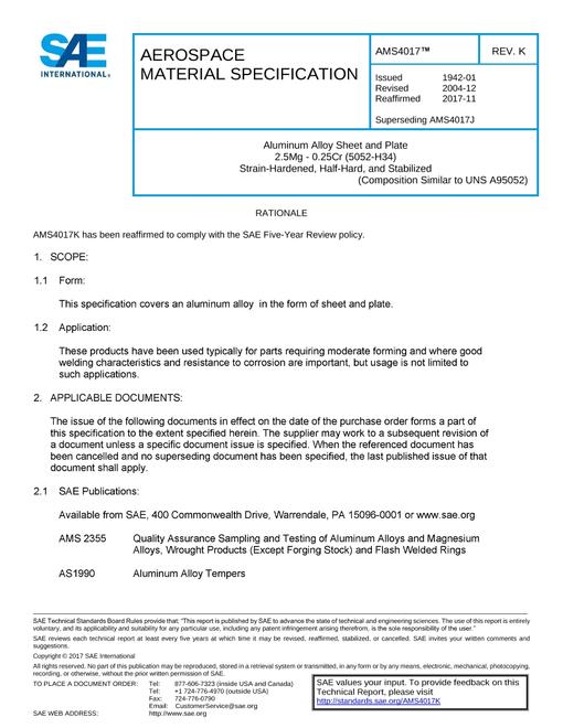 SAE AMS4017K