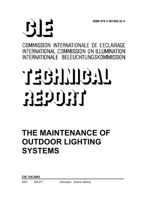 CIE 154:2003
