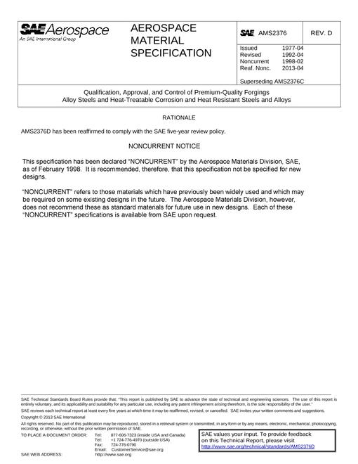 SAE AMS2376D