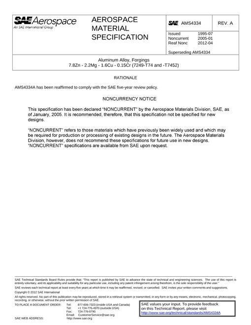 SAE AMS4334A