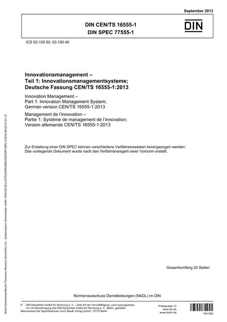 DIN CEN/TS 16555-1