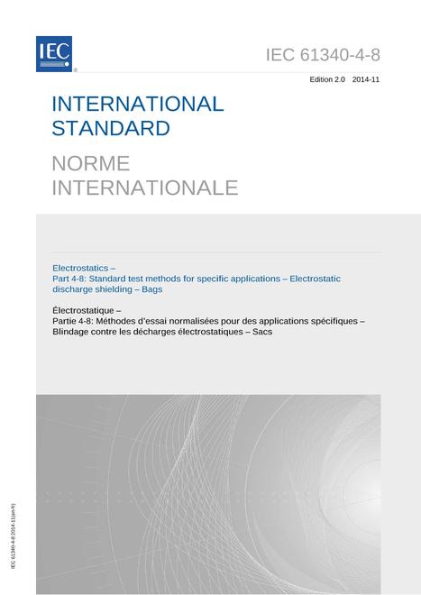 IEC 61340-4-8 Ed. 2.0 b:2014