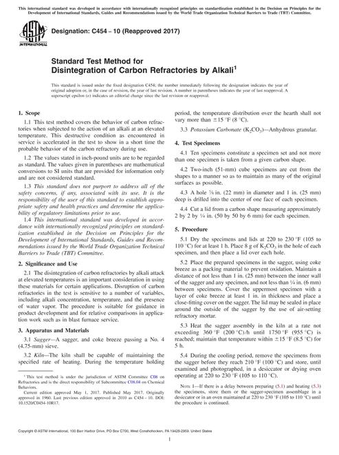ASTM C454-10(2017)