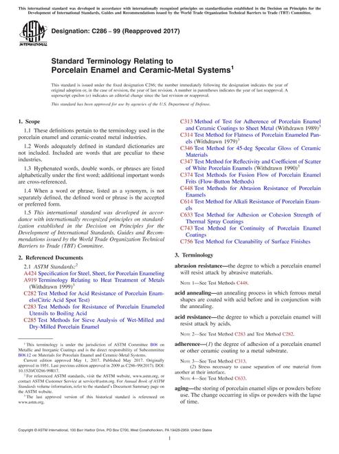 ASTM C286-99(2017)