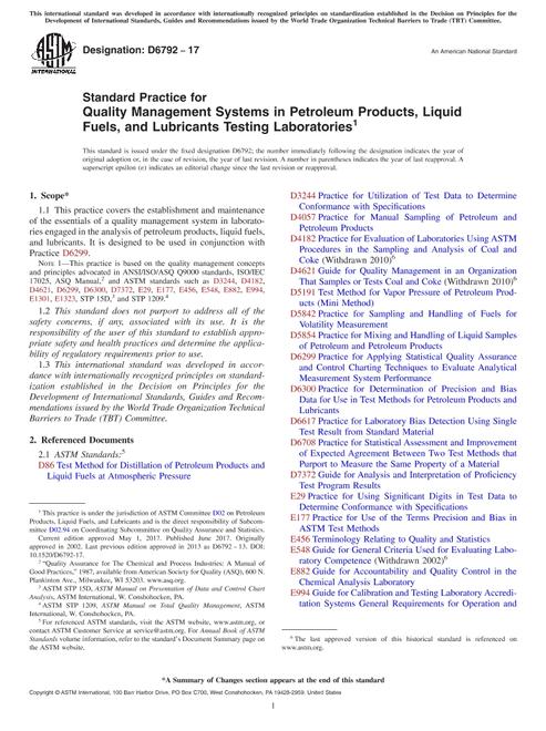 ASTM D6792-17