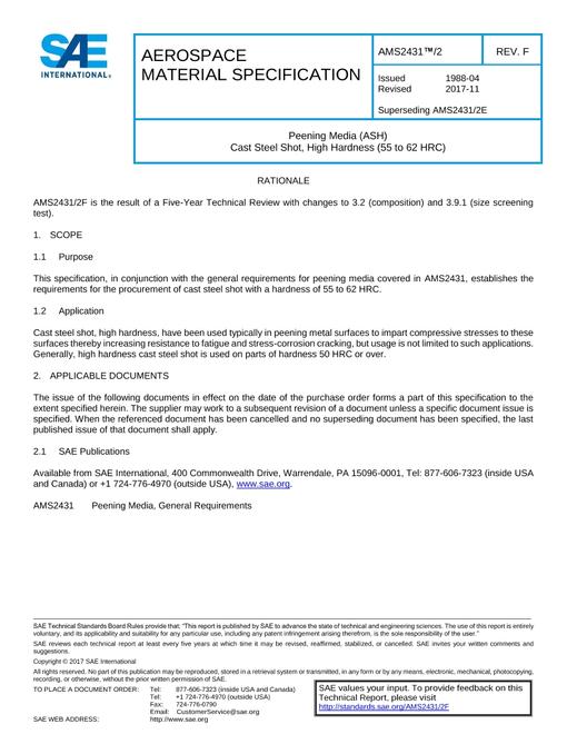 SAE AMS2431/2F