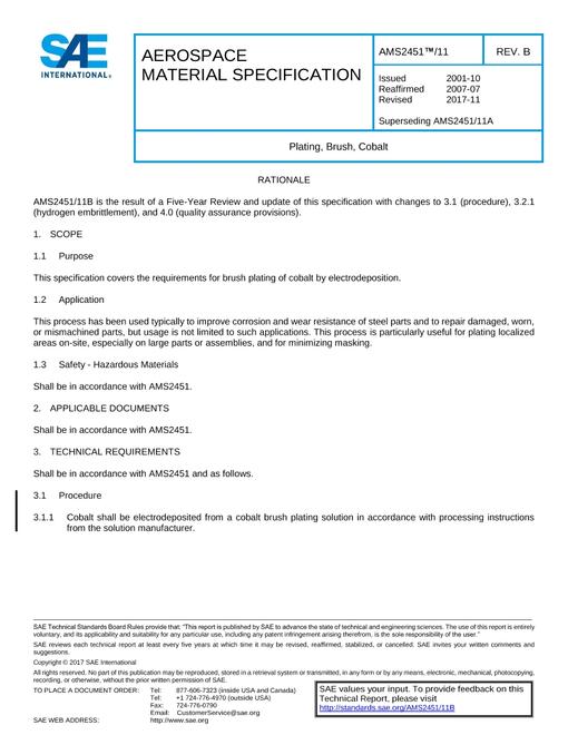 SAE AMS2451/11B