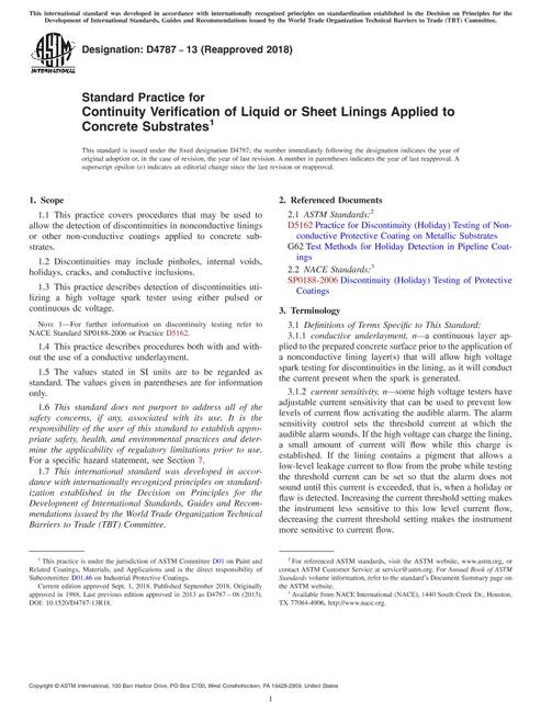 ASTM D4787-13(2018)