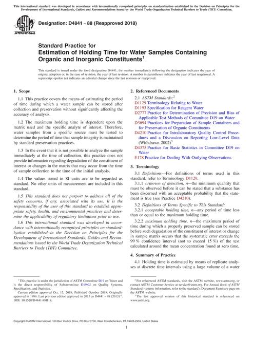 ASTM D4841-88(2018)