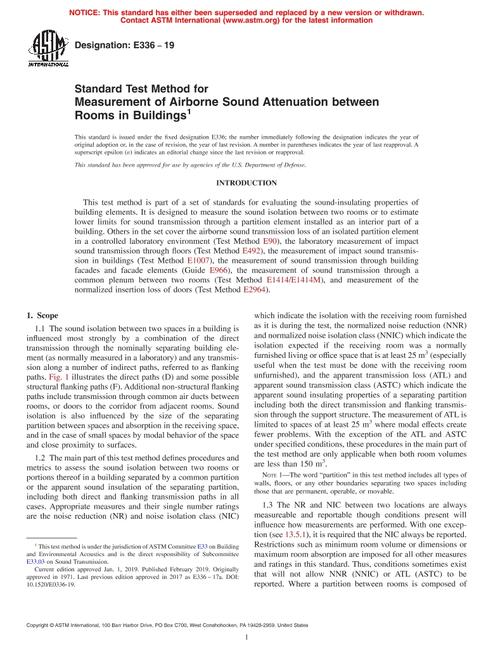 ASTM E336-19
