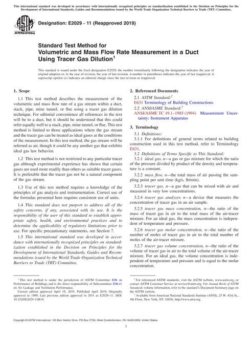 ASTM E2029-11(2019)