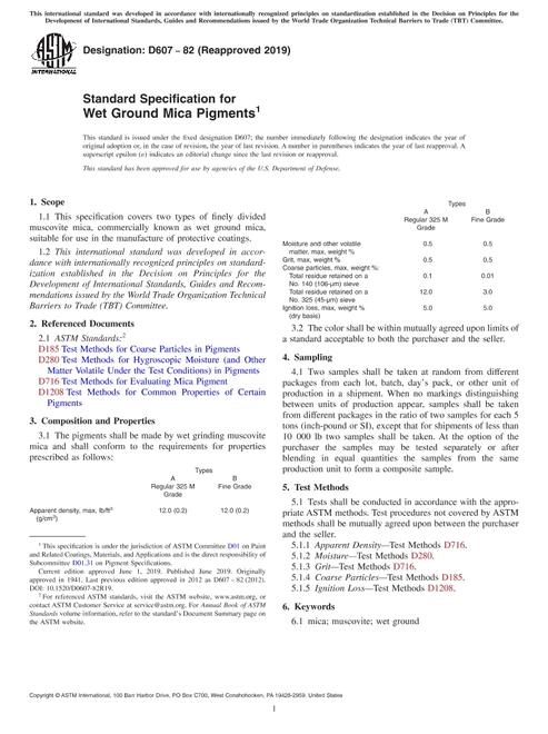 ASTM D607-82(2019)