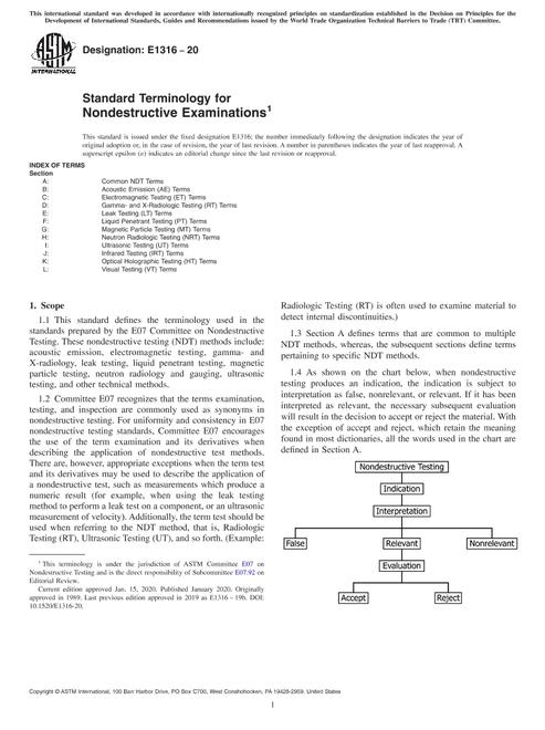 ASTM E1316-20