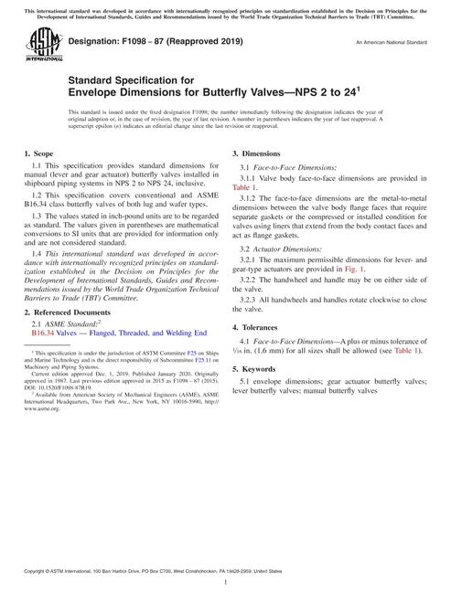 ASTM F1098-87(2019)