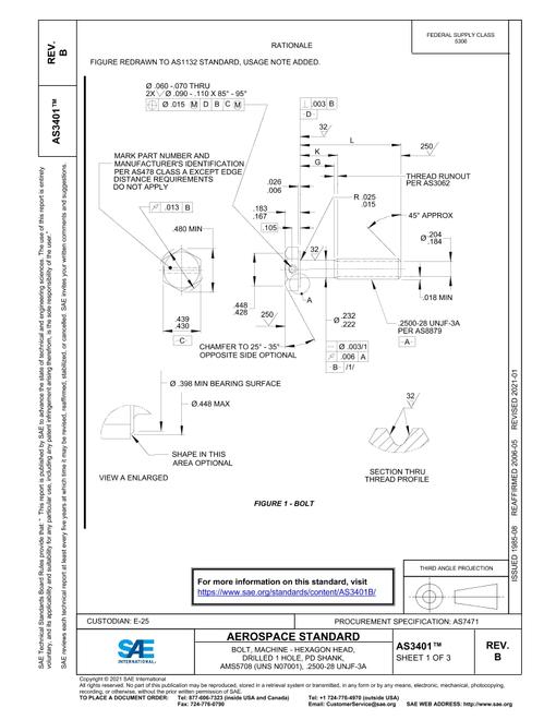 SAE AS3401B