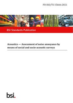 BS PD ISO/TS 15666:2021