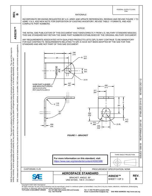 SAE AS9230B