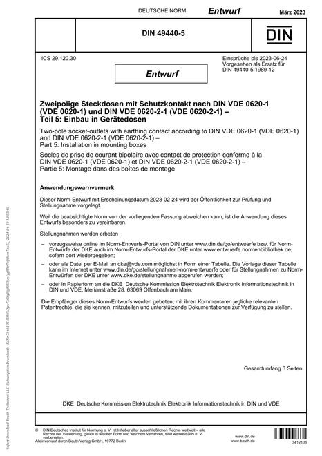 DIN 49440-5 - DRAFT