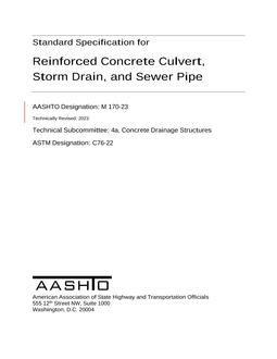 AASHTO M 170-23