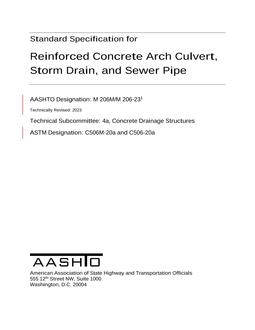 AASHTO M 206M/M 206-23