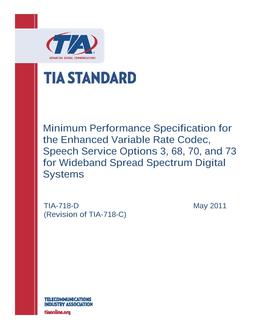 TIA TIA-718-D