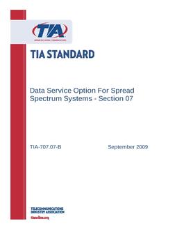 TIA TIA-707.07-B