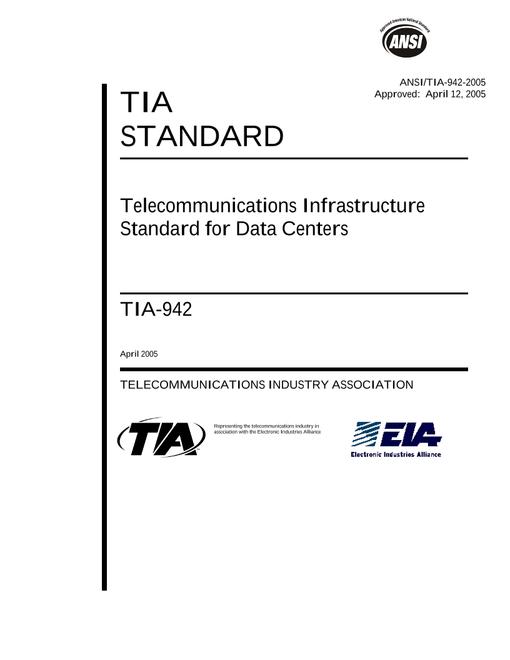 TIA ANSI/TIA-942