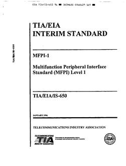 TIA TIA/EIA/IS-650