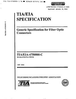 TIA TIA/EIA-4750000-C