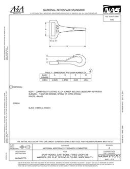 AIA NASM43770/10:2017