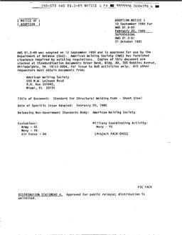 AWS D1.3:1989