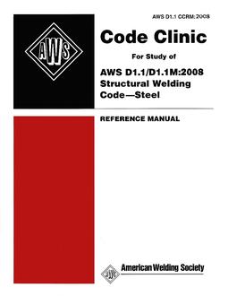 AWS D1.1 CCRM:2008