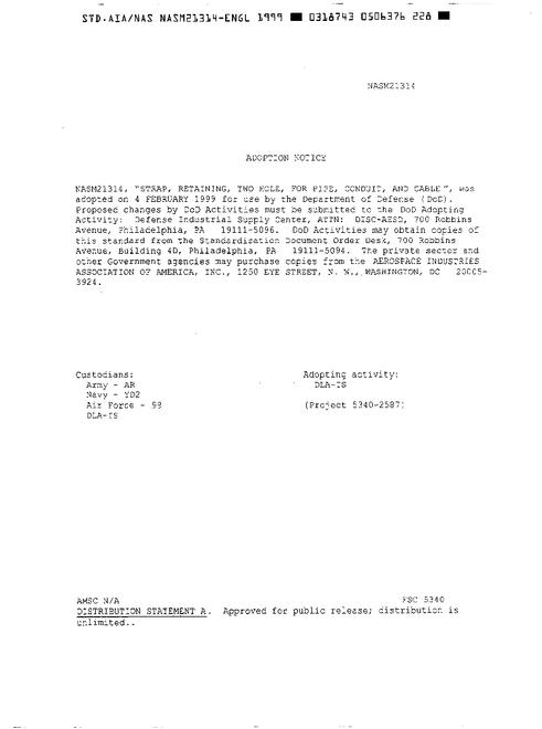 AIA NASM21314