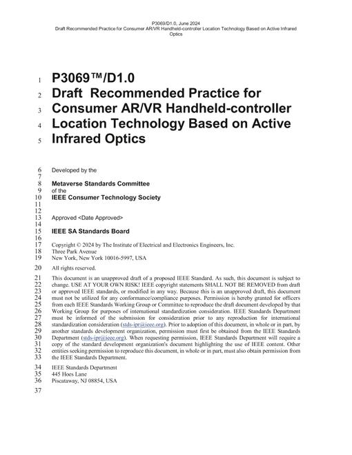 IEEE P3069